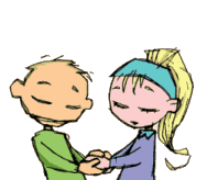 Gif animé amour couple coeur